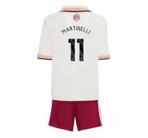 Arsenal Gabriel Martinelli #11 Koszulka Trzecia dzieci 2025-26 Krótki Rękaw (+ krótkie spodenki)